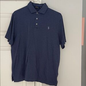 Polo by Ralph Lauren Men's Deep Blue Polo Shirt